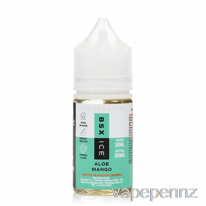 Aloe Mango Ice - BSX Salt Series - 30mL 50mg VAPE NZ